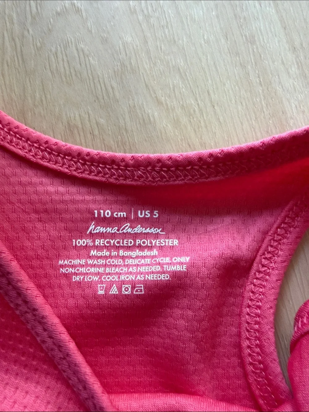 Girls' Hanna Andersson Pink Active Tank Top & Skort Set